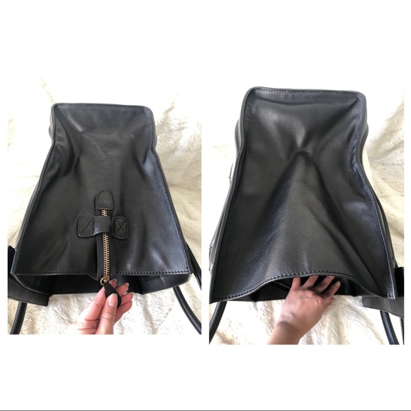 Celine Mini Luggage Tote Black & White - Picture 4 of 8